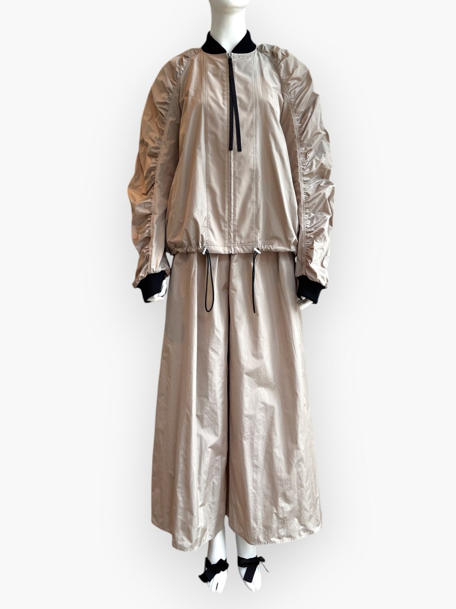 画像5: ＊タフタ　ワイドパンツ  (5)