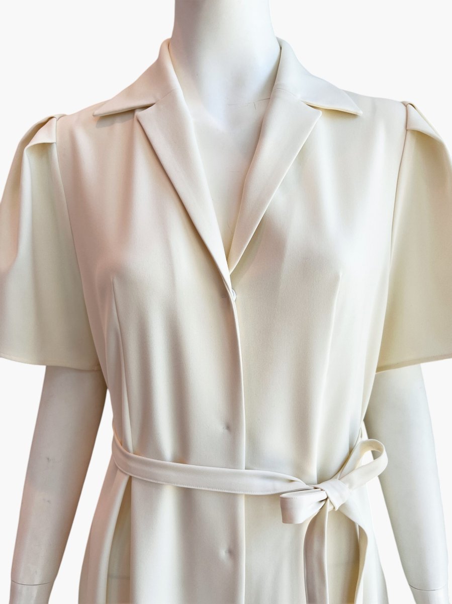 画像6: ＊タックスリーブ襟付きワンピース  (6)