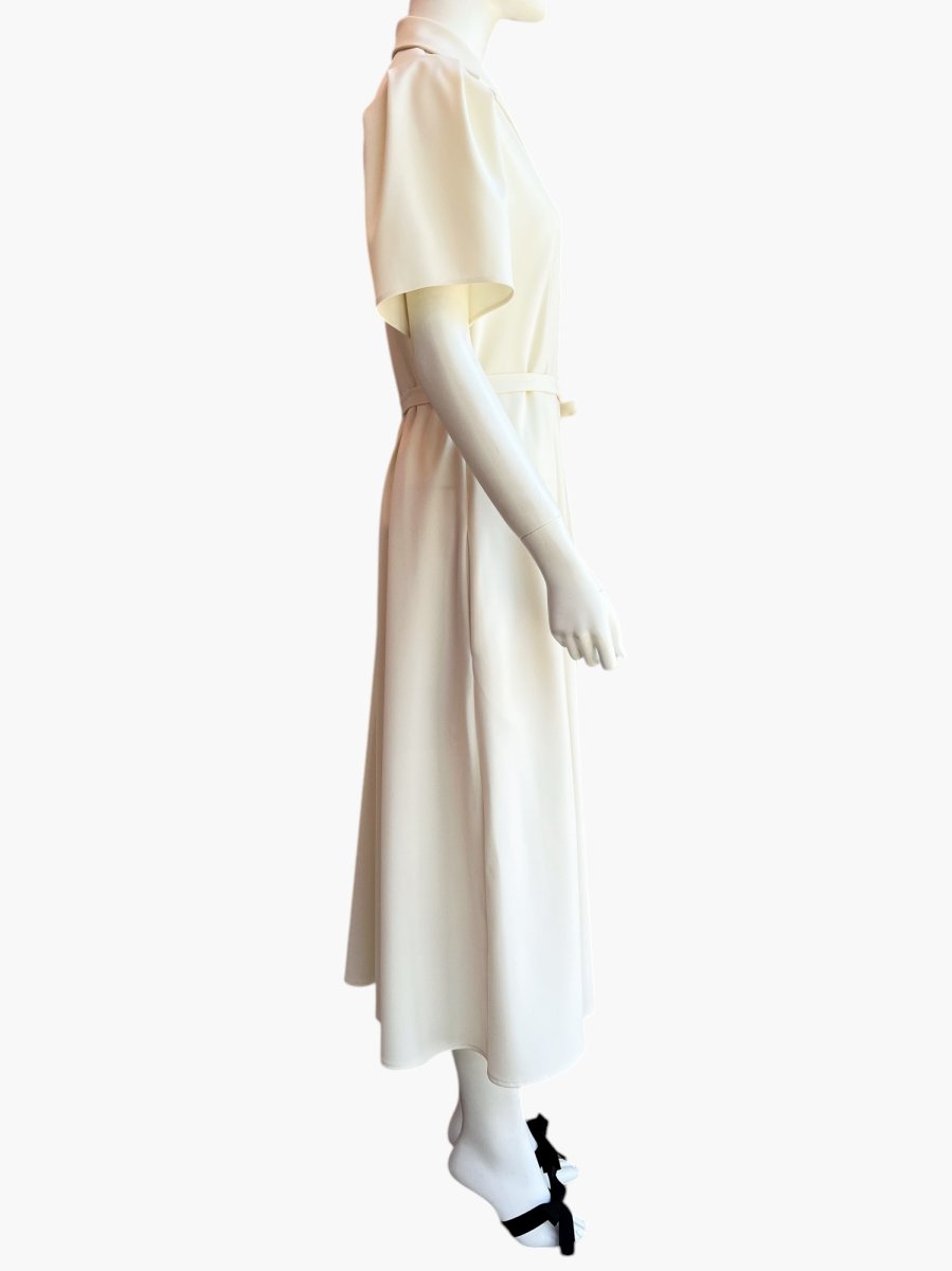 画像4: ＊タックスリーブ襟付きワンピース  (4)