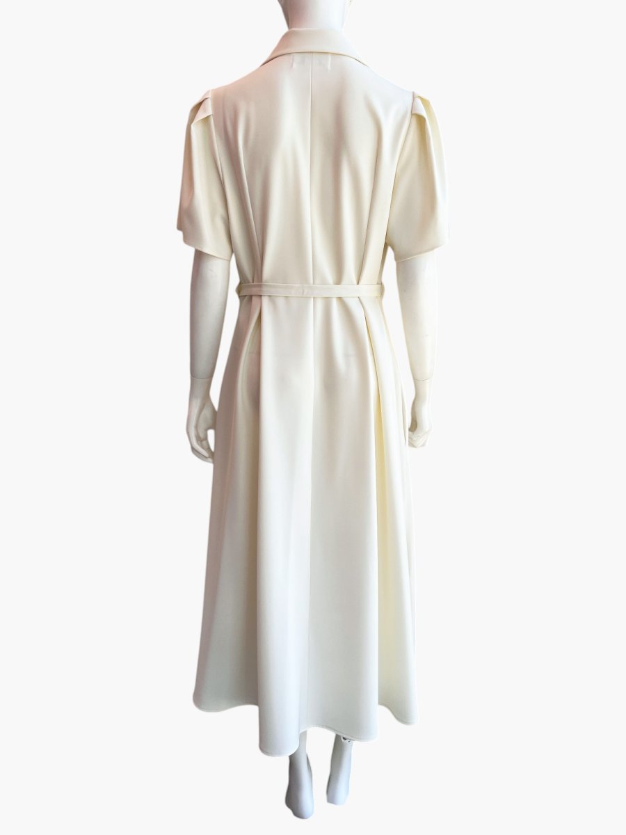 画像5: ＊タックスリーブ襟付きワンピース  (5)