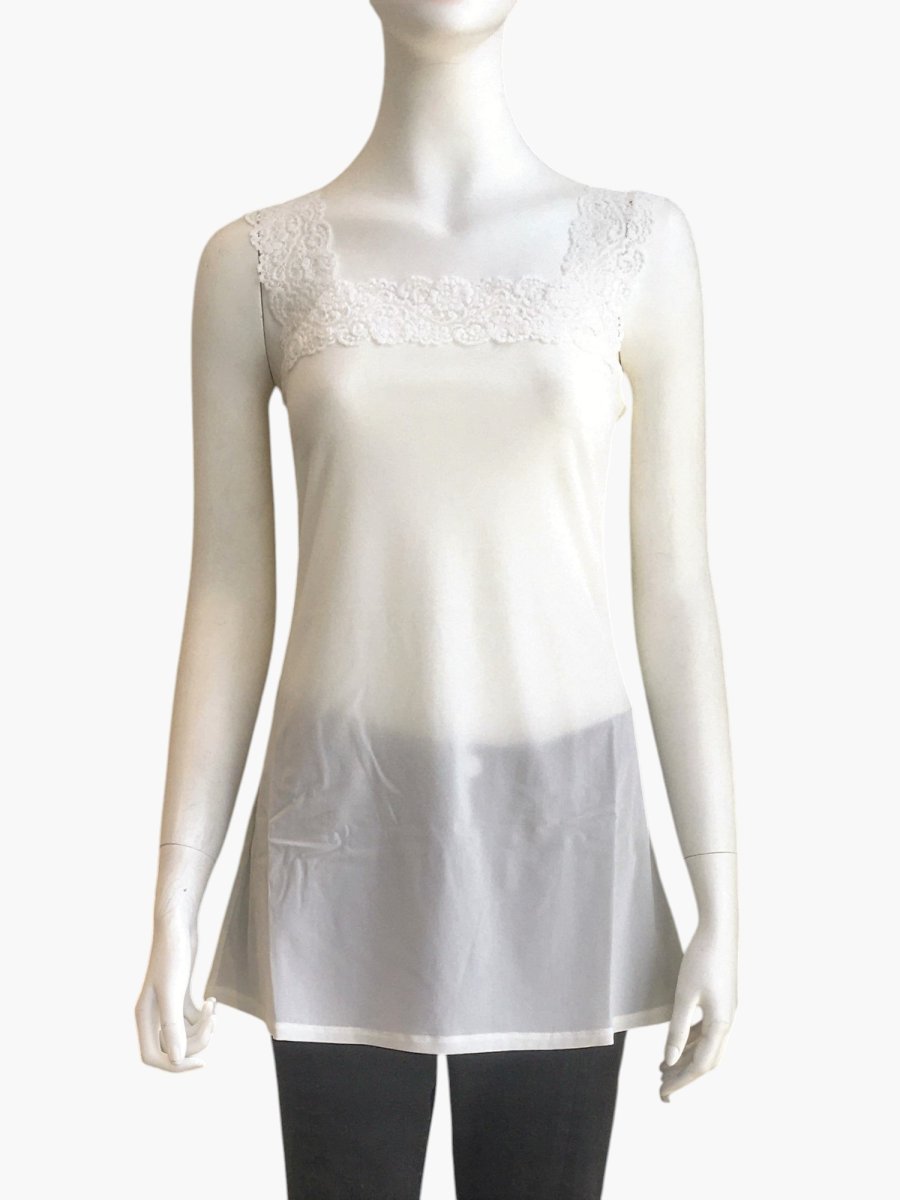 画像3: ＊パウダリーチュール レース付きキャミソール  (3)