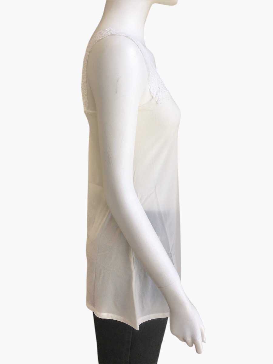 画像4: ＊パウダリーチュール レース付きキャミソール  (4)
