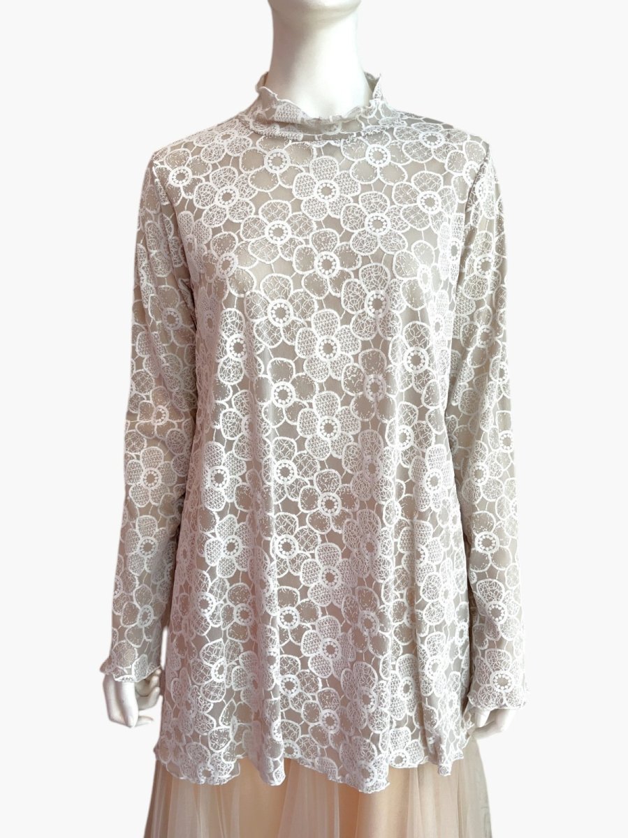 画像3: バブルフラワーフロッキー チュニック  (3)