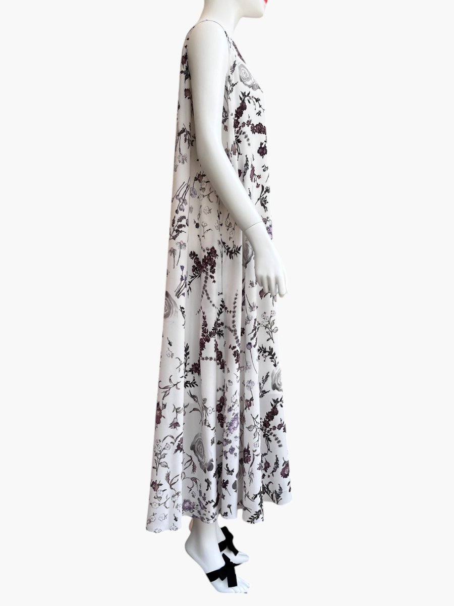 画像2: ミクスチャーフラワープリント　ワンピース  (2)