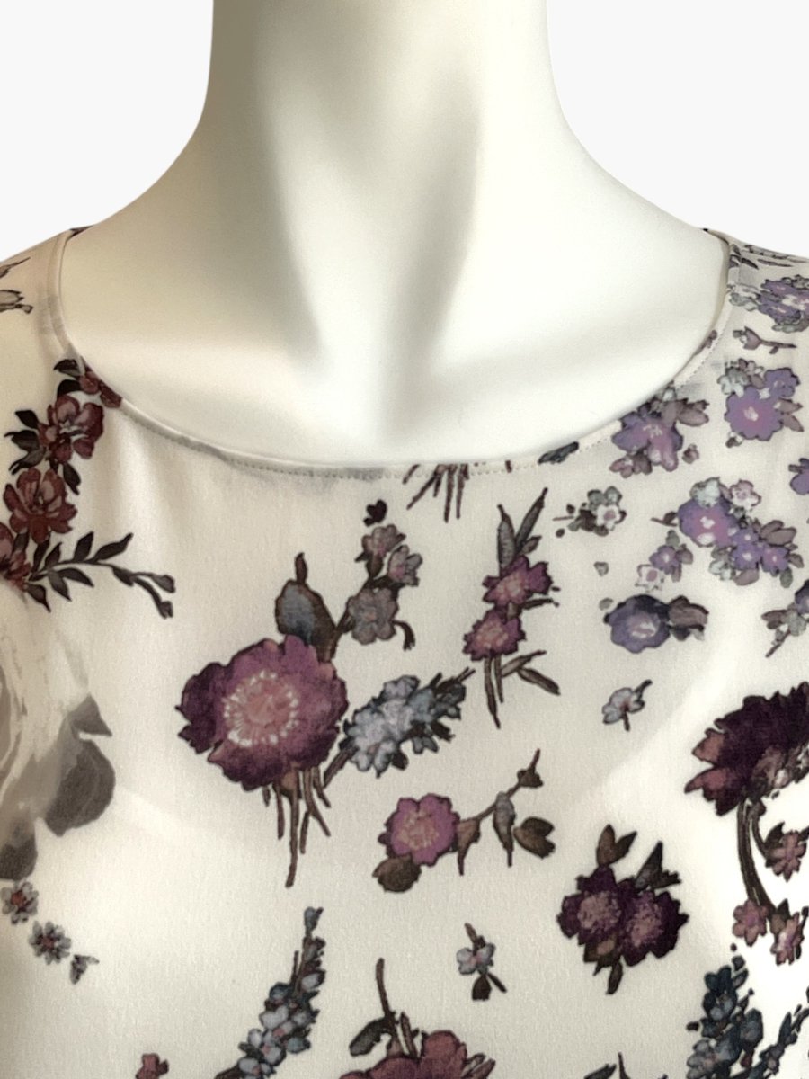 画像4: ミクスチャーフラワープリント　ワンピース  (4)