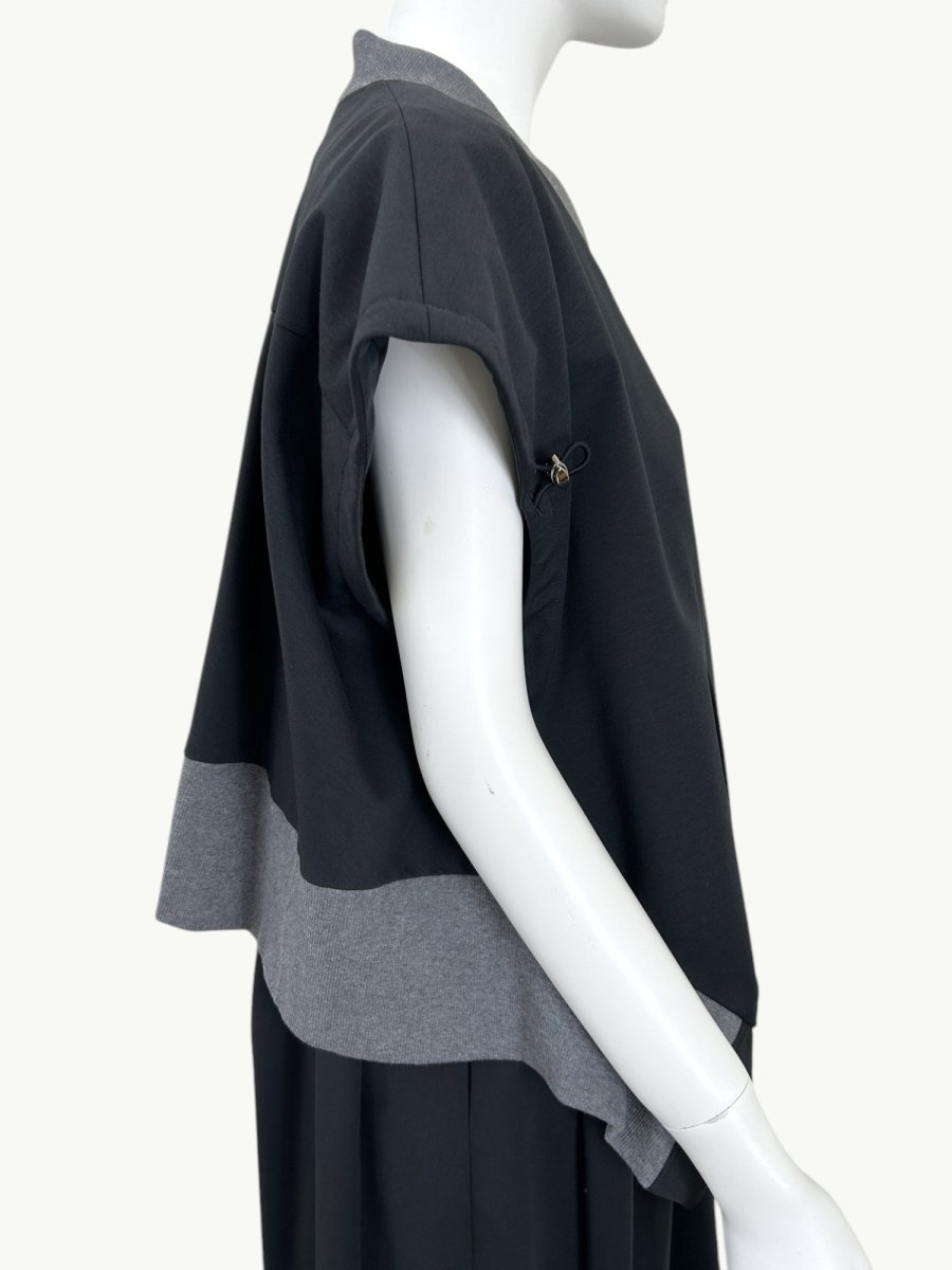 画像2: マットラスターポンチ　変形ブルゾン  (2)