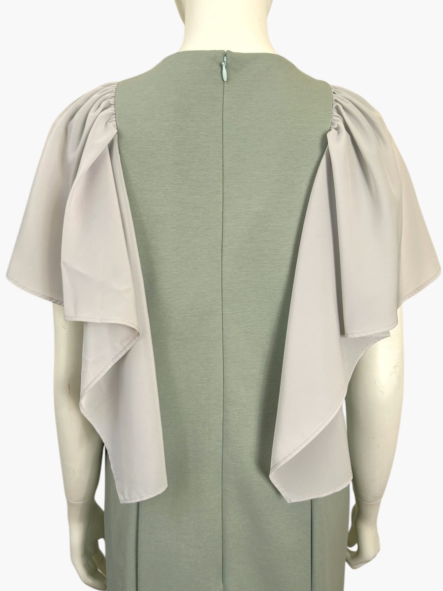 画像7: マットラスターポンチ フリルワンピース  (7)