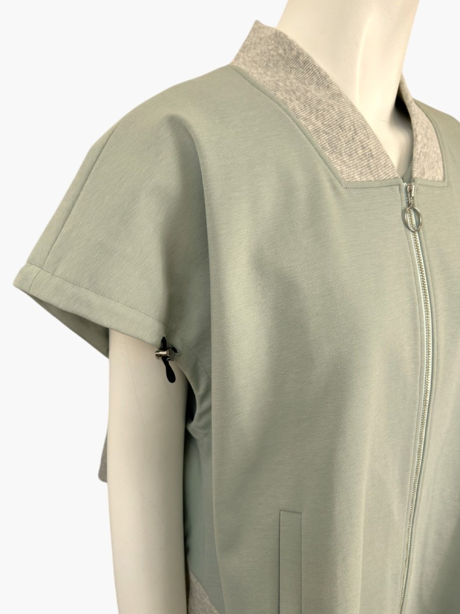 画像16: マットラスターポンチ　変形ブルゾン  (16)