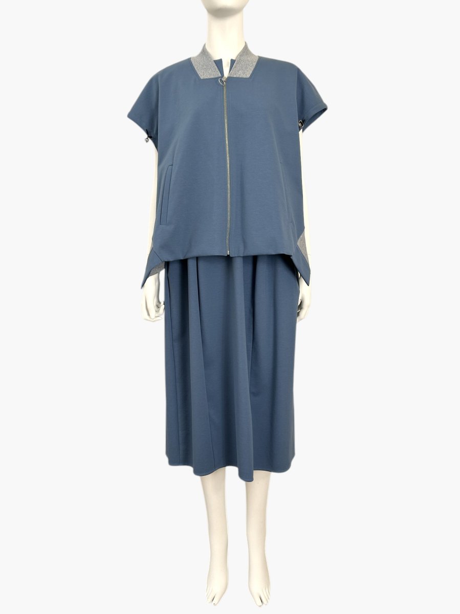 画像12: マットラスターポンチ　変形ブルゾン  (12)