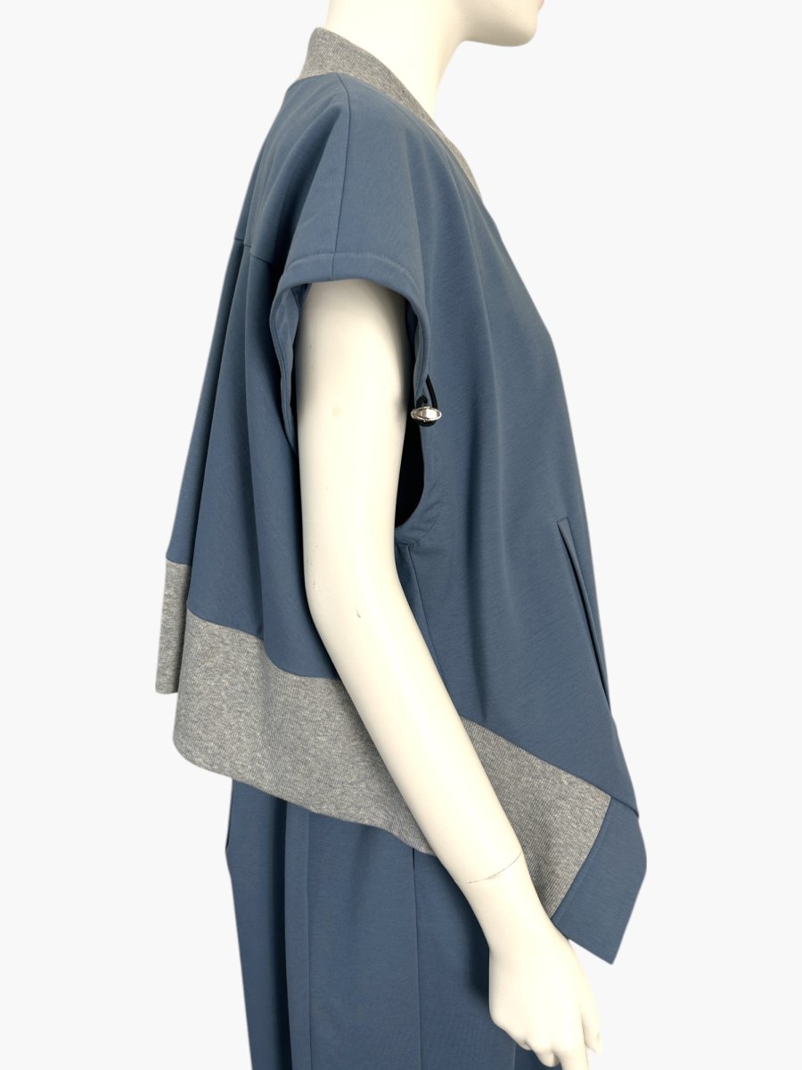 画像9: マットラスターポンチ　変形ブルゾン  (9)