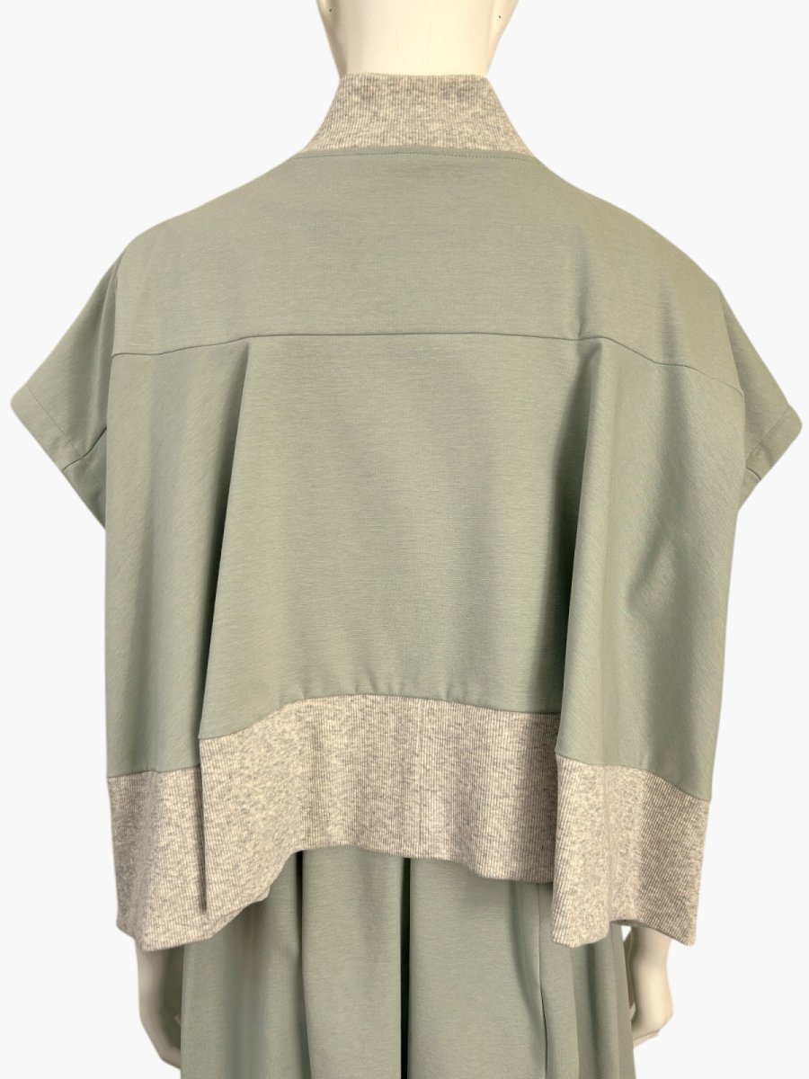 画像15: マットラスターポンチ　変形ブルゾン  (15)