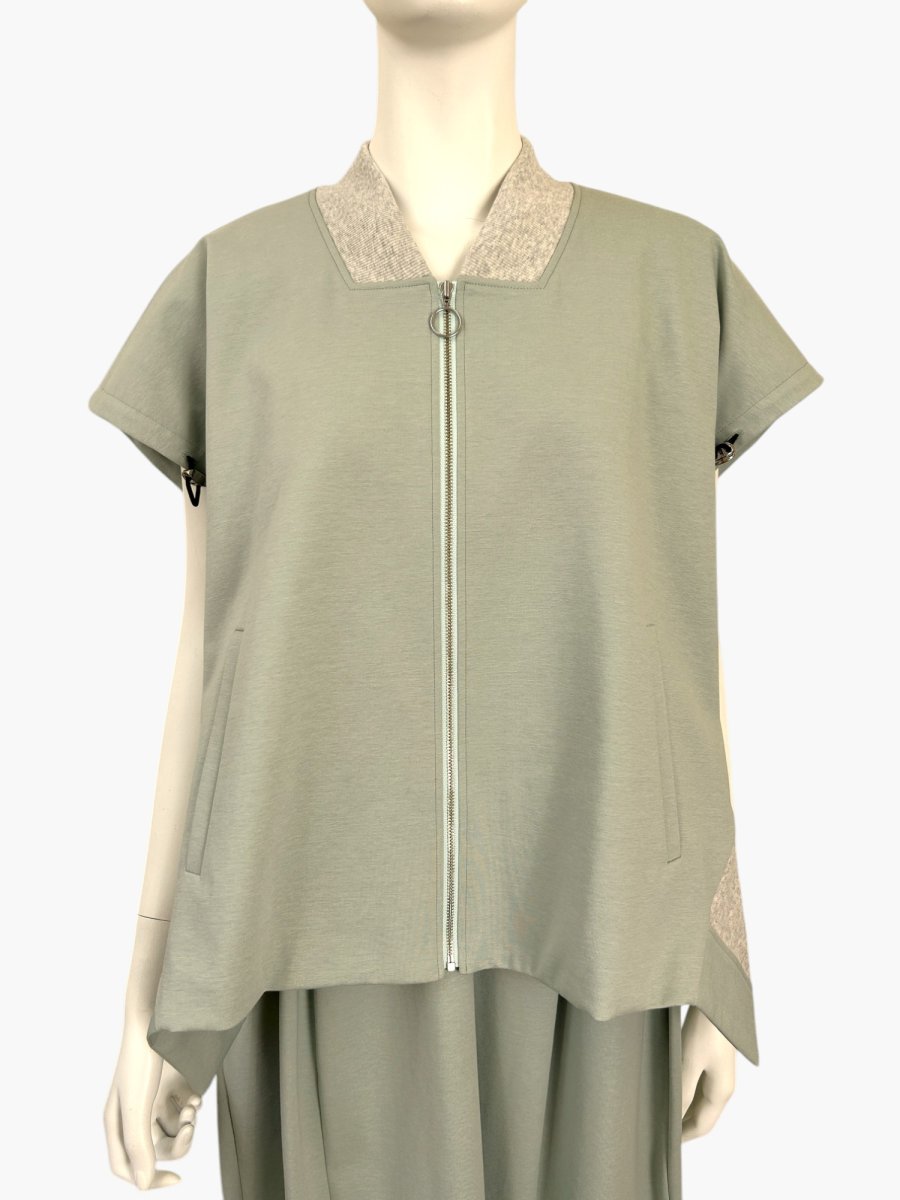 画像13: マットラスターポンチ　変形ブルゾン  (13)