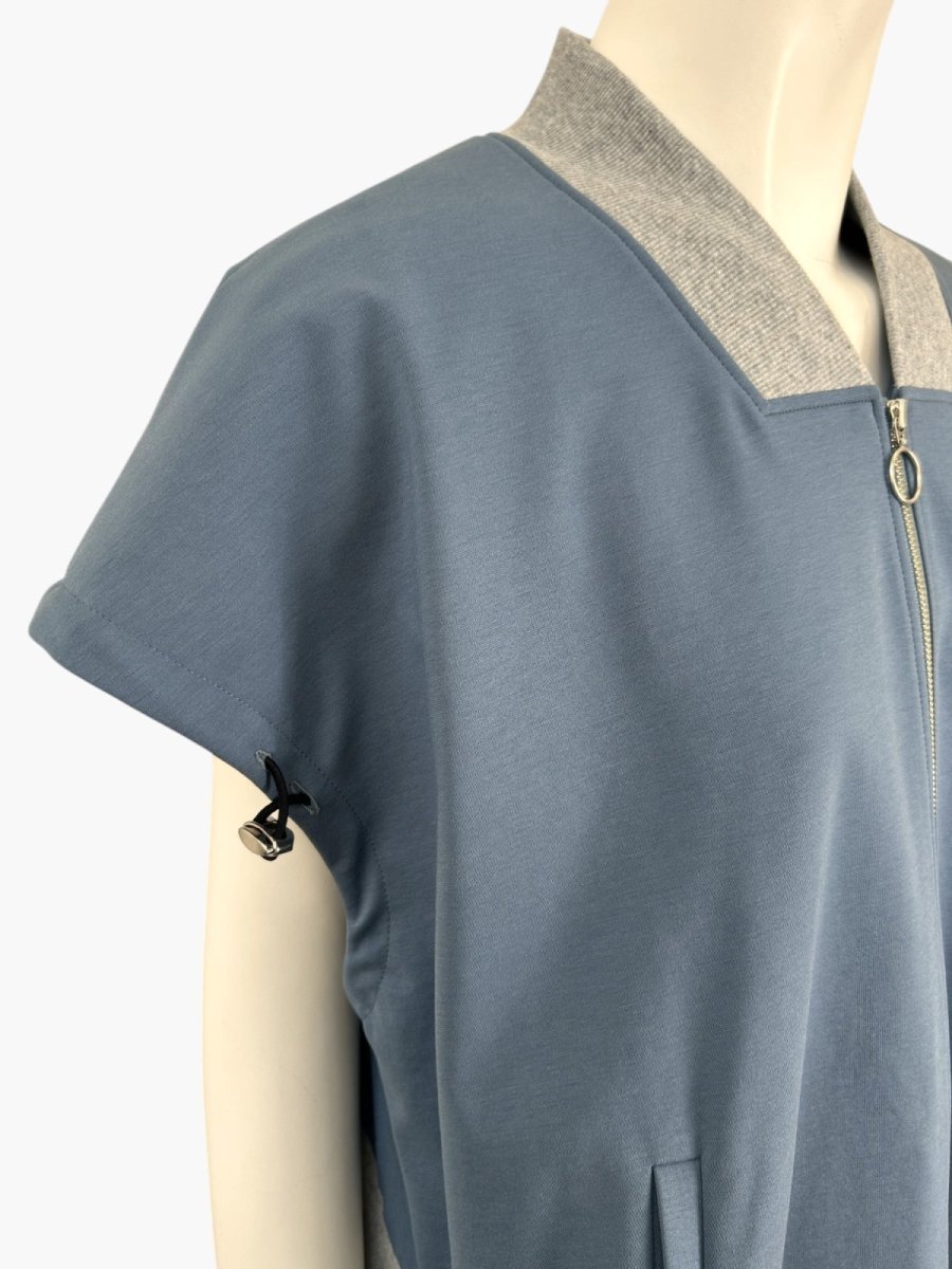 画像11: マットラスターポンチ　変形ブルゾン  (11)