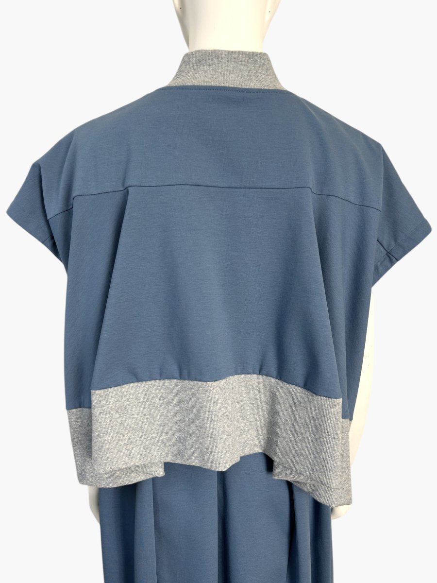 画像10: マットラスターポンチ　変形ブルゾン  (10)