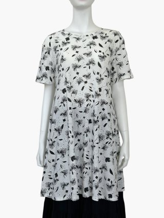 4298 SHIZUKA KOMURO フローラル柄 ノースリーブ チュニック 4298シズカコムロ 4298 シズカ コムロ SHIZUKA KOMURO 洋服屋