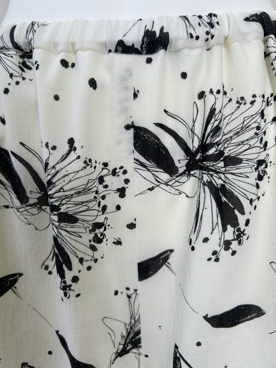 画像4: フラワーシャワープリント　パンツ  (4)