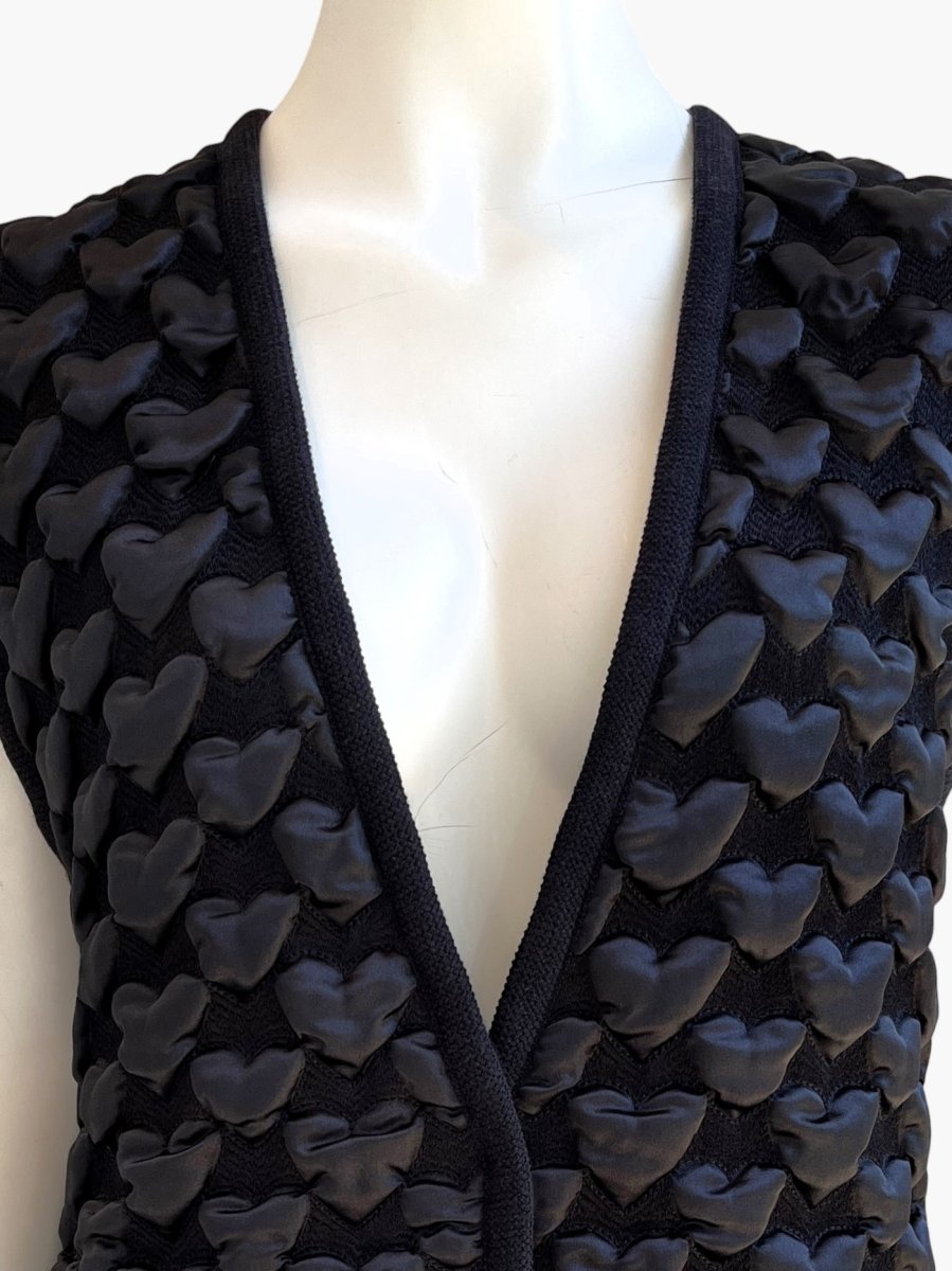 画像4: ハートキルティング　ジレ  (4)