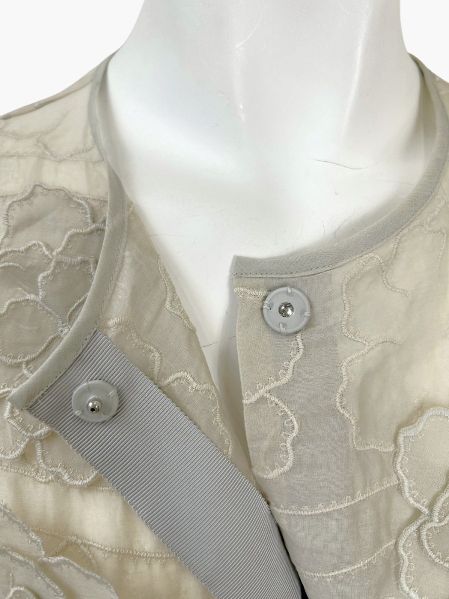 画像8: ラインアップフラワー　ブラウス  (8)