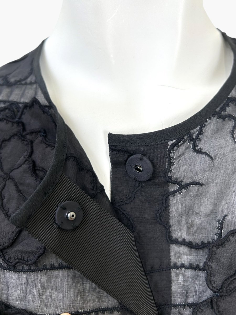 画像18: ラインアップフラワー　ブラウス  (18)