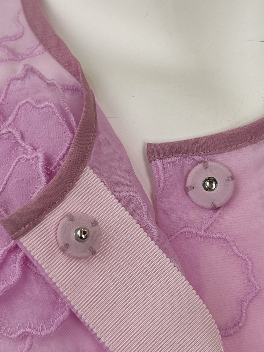 画像3: ラインアップフラワー　ブラウス  (3)