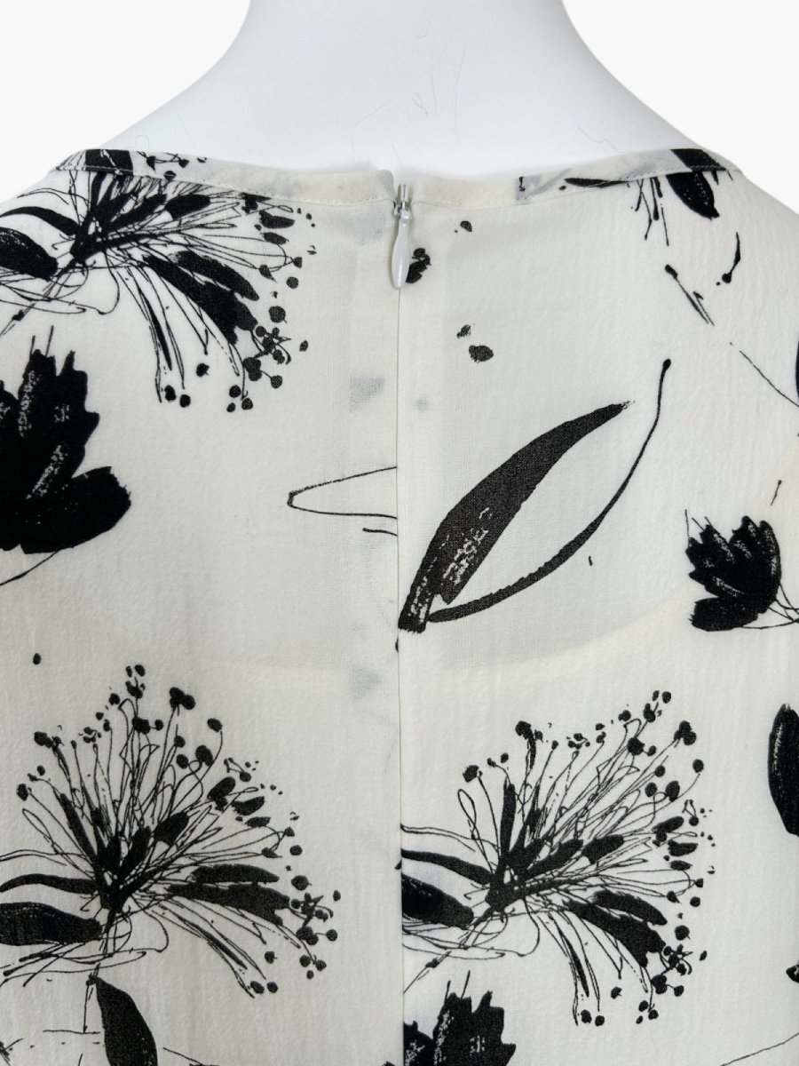 画像3: フラワーシャワープリント　ワンピース  (3)