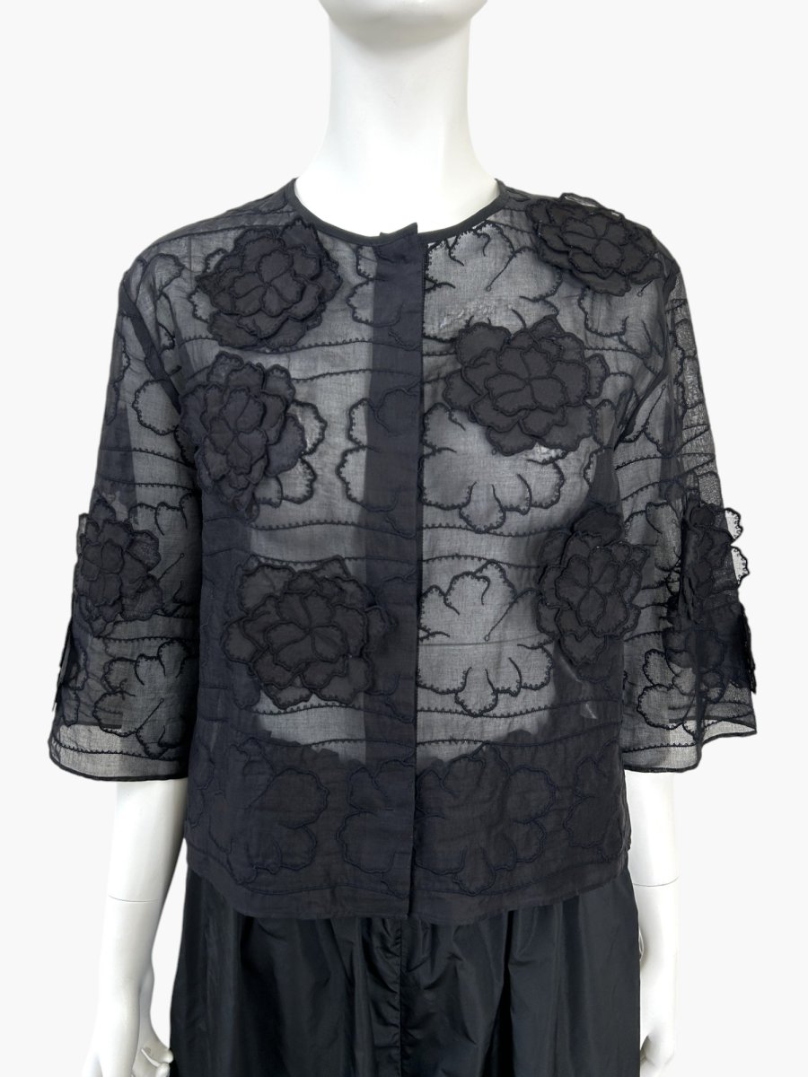 画像14: ラインアップフラワー　ブラウス  (14)