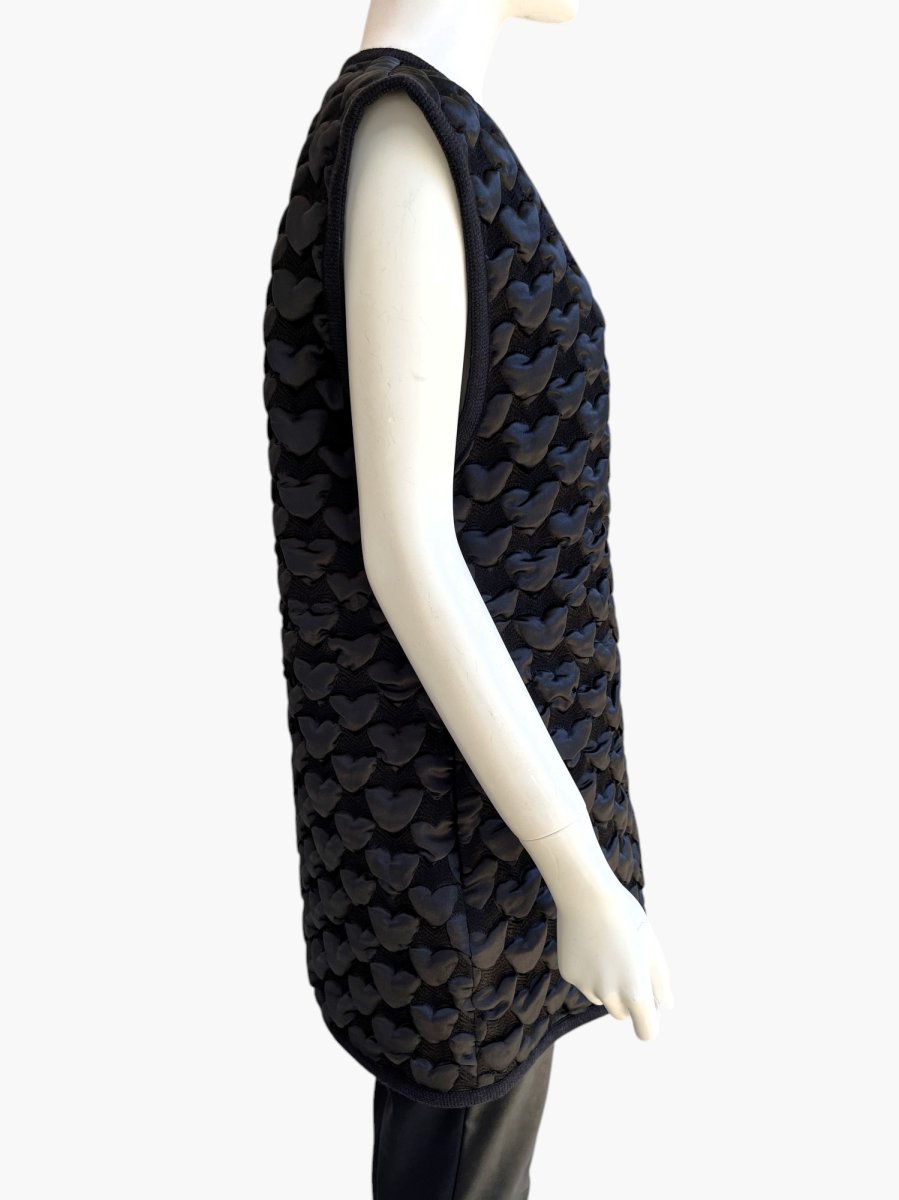 画像2: ハートキルティング　ジレ  (2)