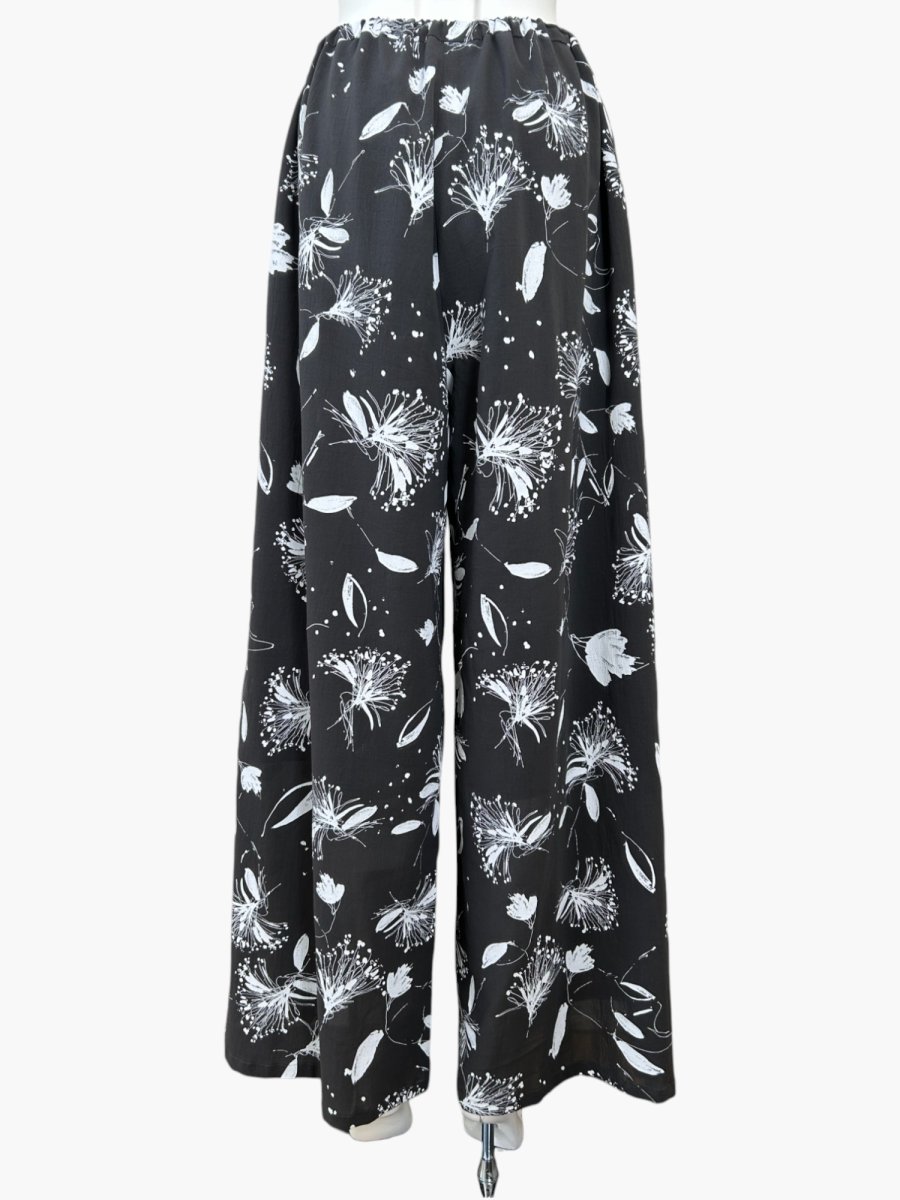 画像7: フラワーシャワープリント　パンツ  (7)