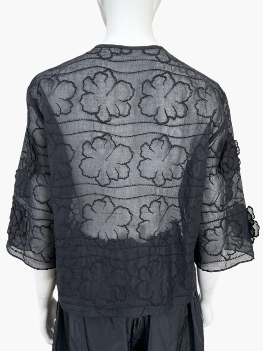 画像16: ラインアップフラワー　ブラウス  (16)