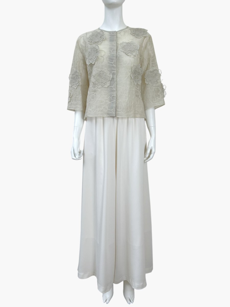 画像9: ラインアップフラワー　ブラウス  (9)