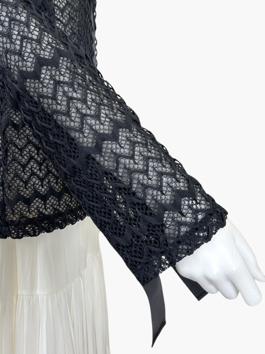 画像16: ZIGZAGレース　ブラウスジャケット  (16)