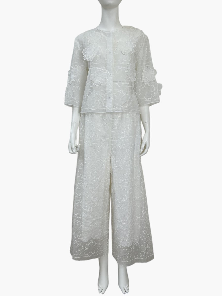 画像4: ラインアップフラワー　パンツ  (4)