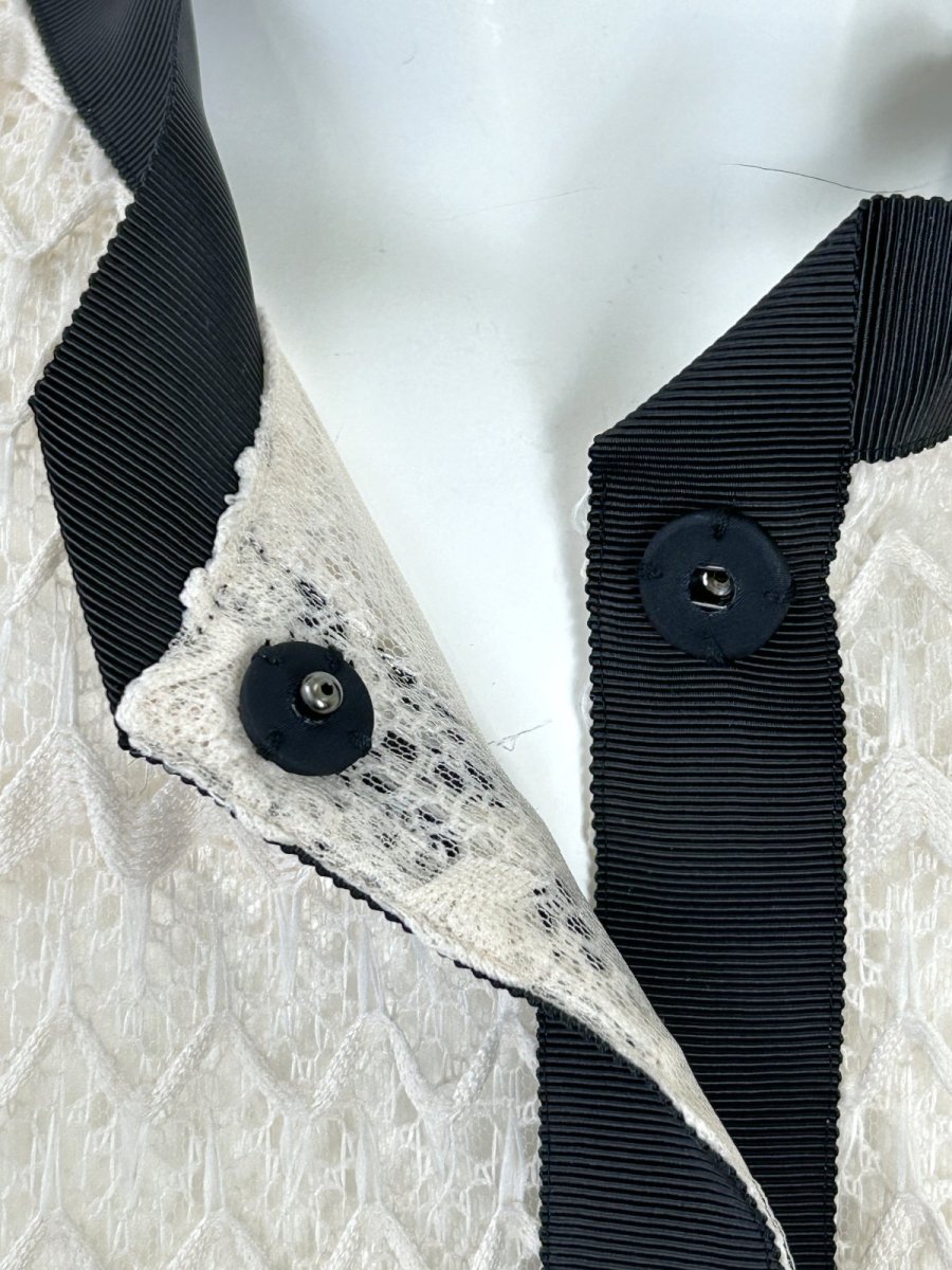 画像5: ZIGZAGレース　ブラウスジャケット  (5)