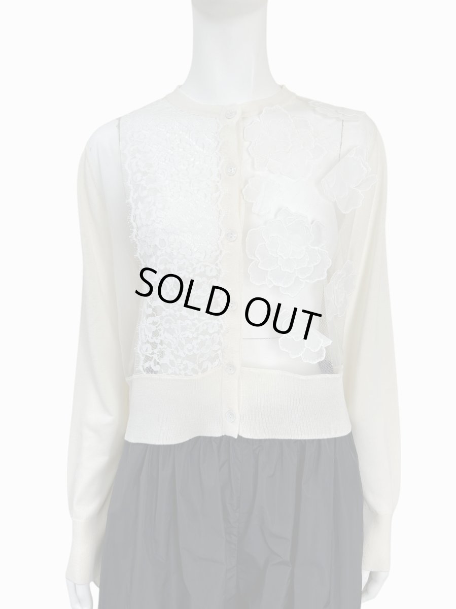 画像7: シアーレースニット　カーディガン (7)