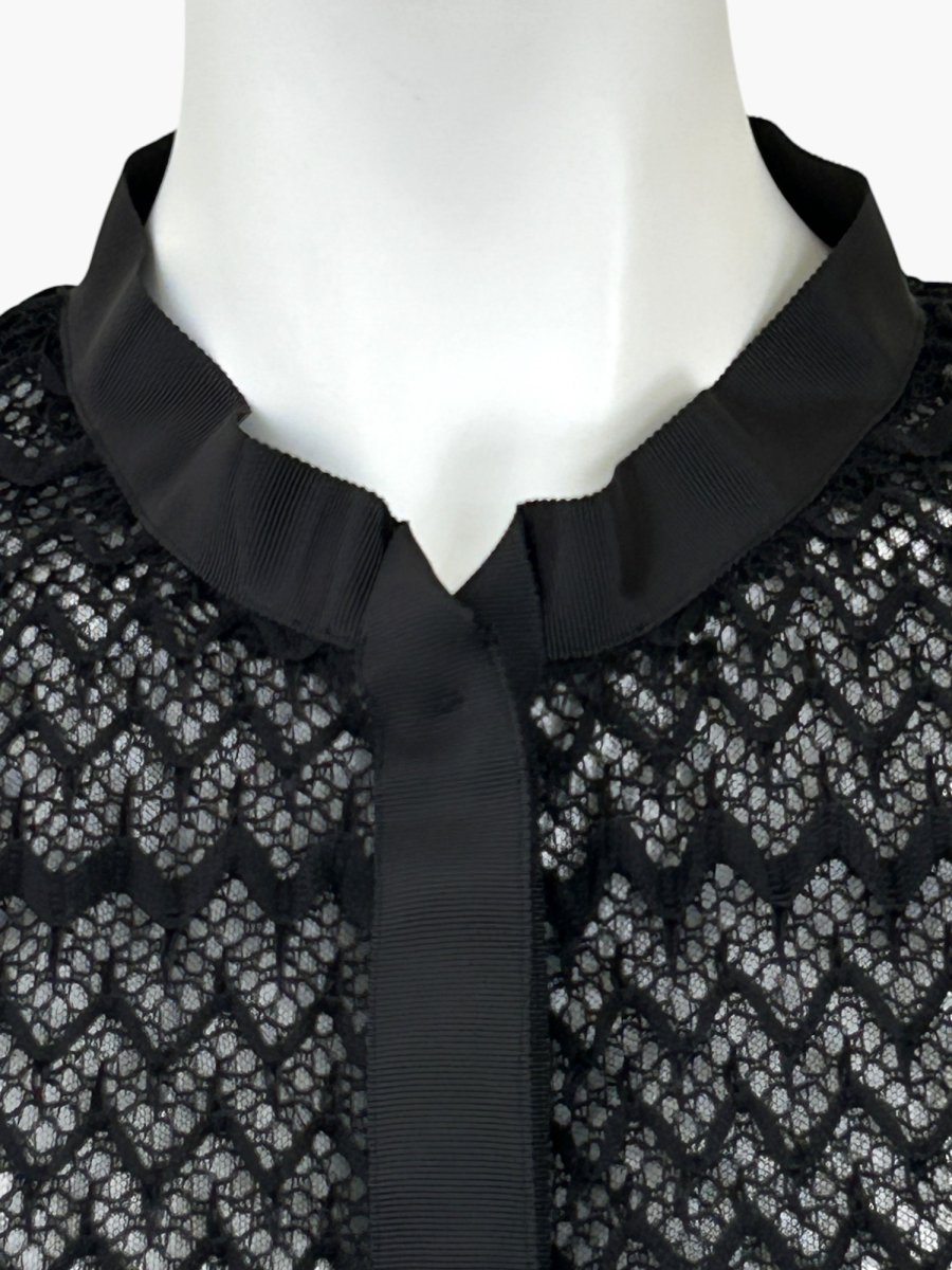 画像13: ZIGZAGレース　ブラウスジャケット  (13)