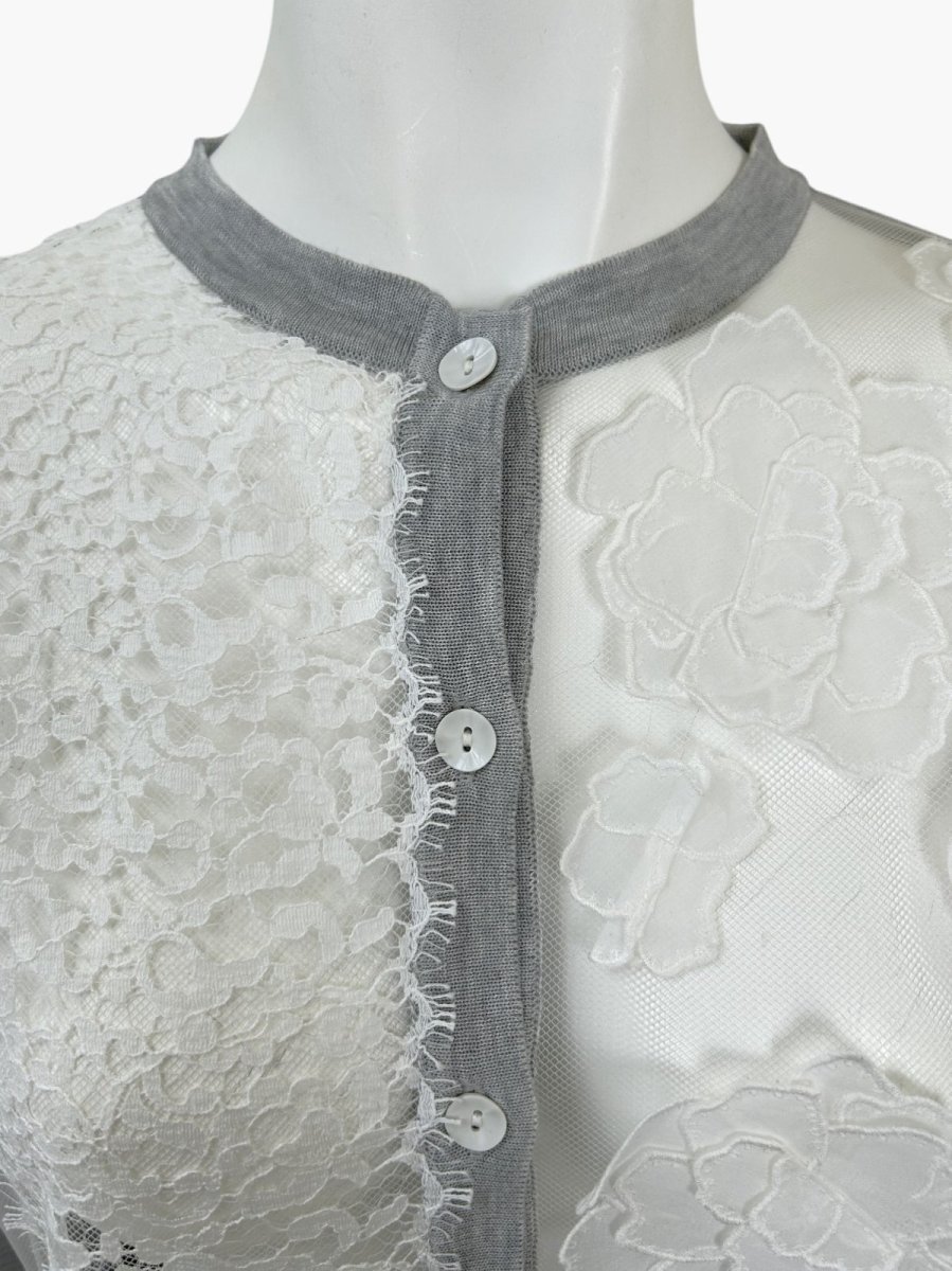 画像14: シアーレースニット　カーディガン  (14)
