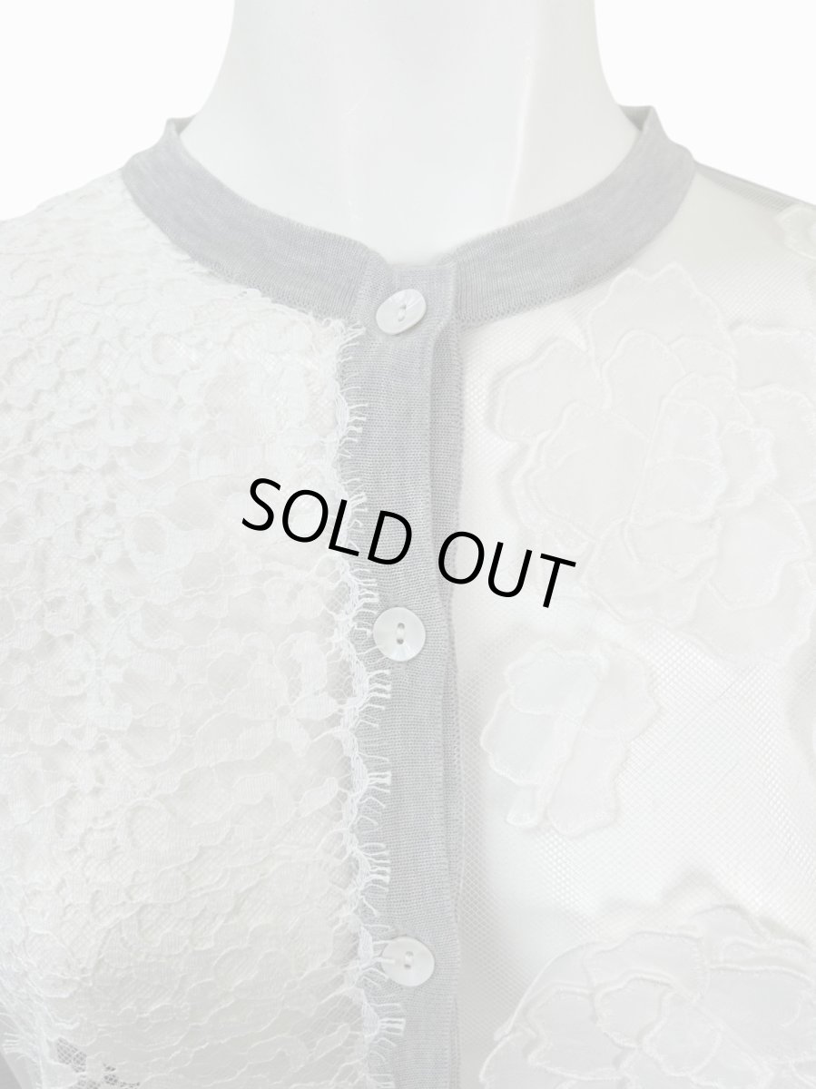 画像4: シアーレースニット　カーディガン (4)