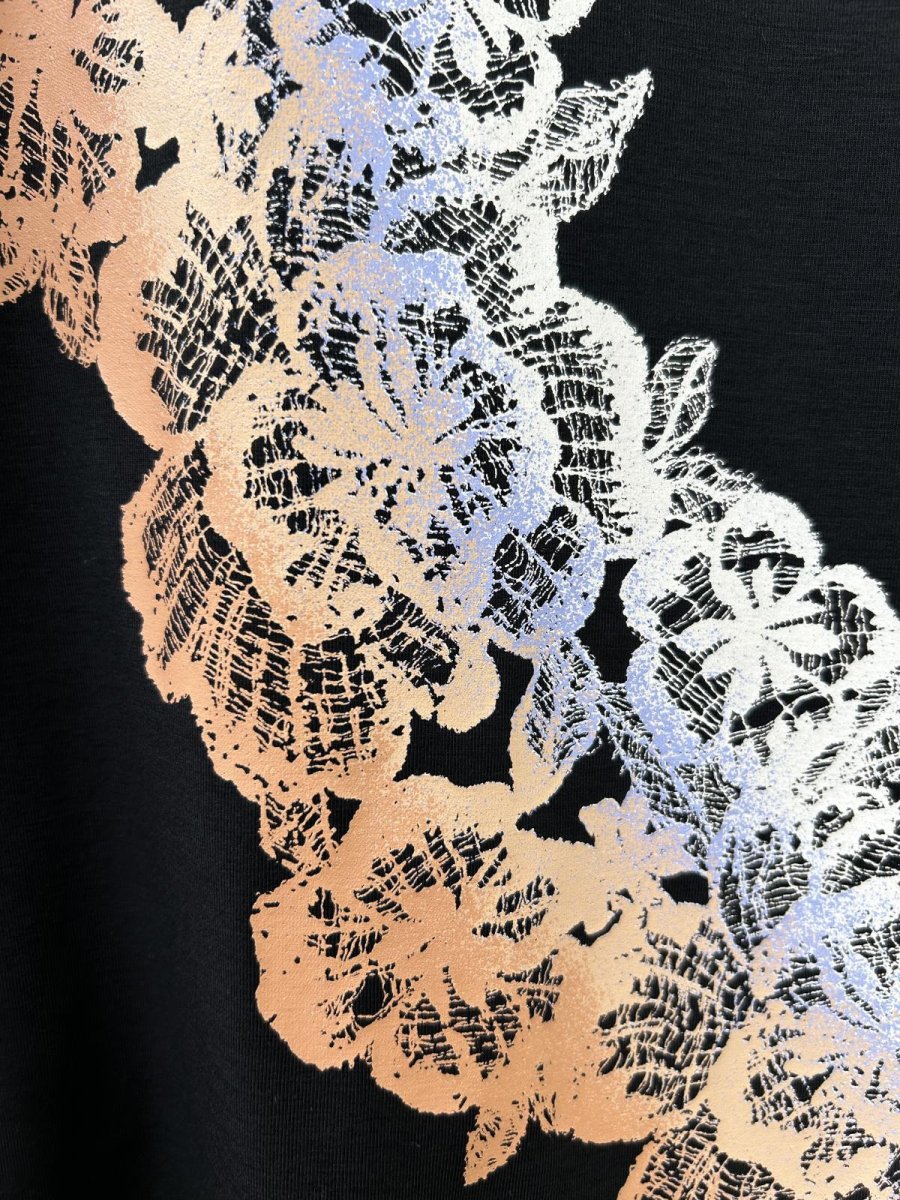 画像3: フローレースプリント　Tシャツ  (3)