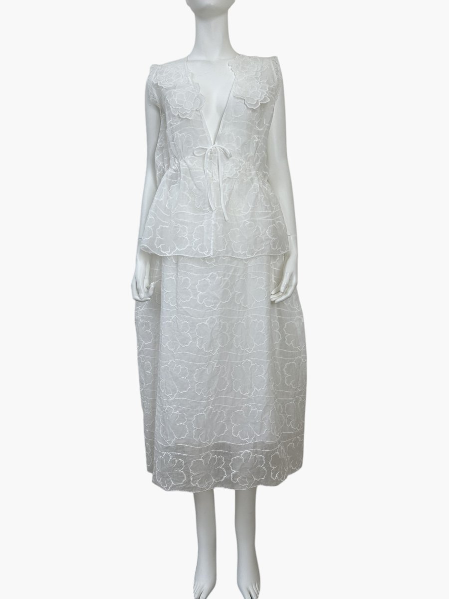 画像8: ラインアップフラワー　コクーンスカート  (8)