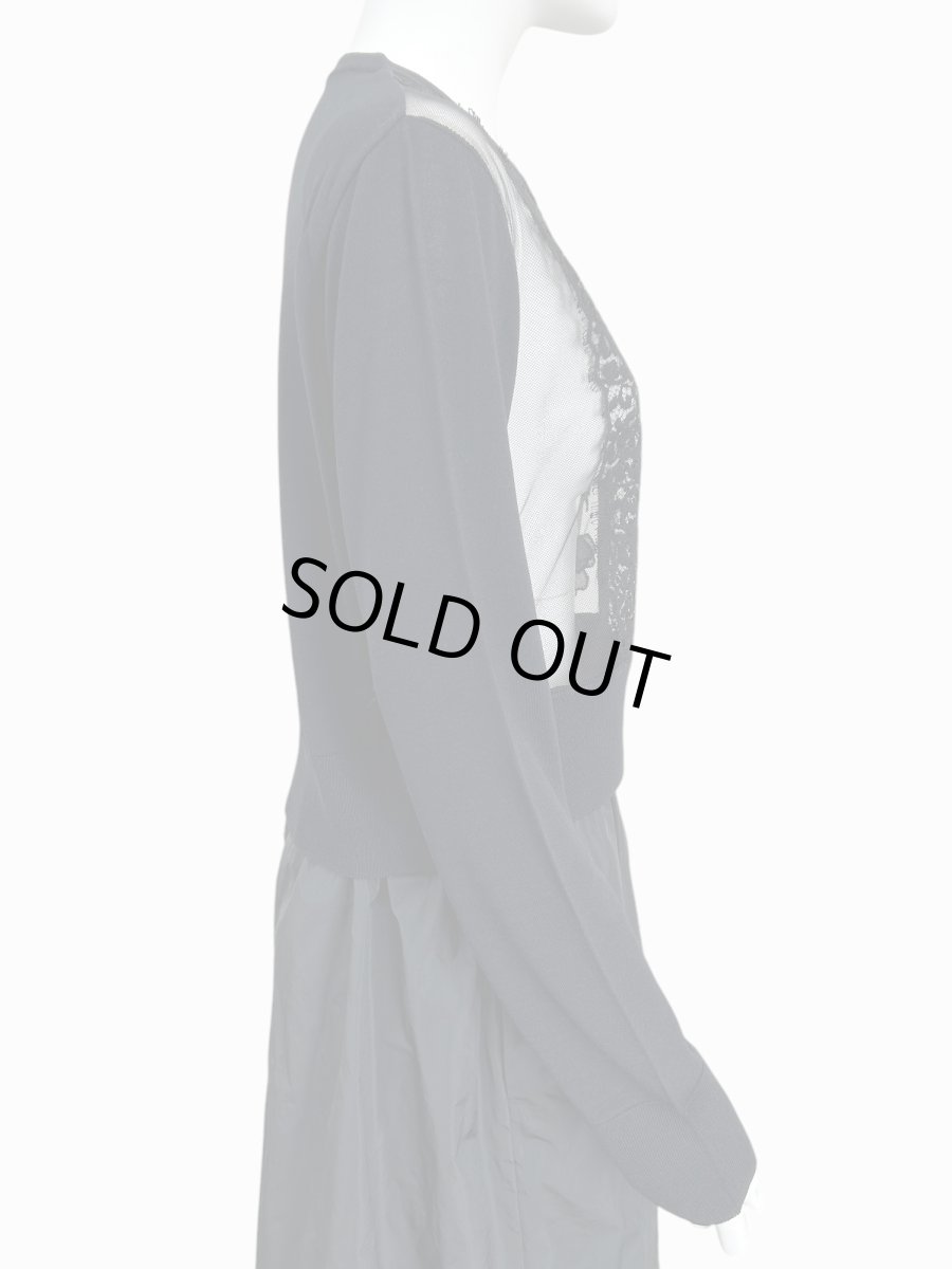 画像13: シアーレースニット　カーディガン (13)