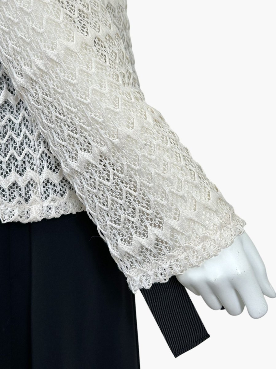 画像6: ZIGZAGレース　ブラウスジャケット  (6)