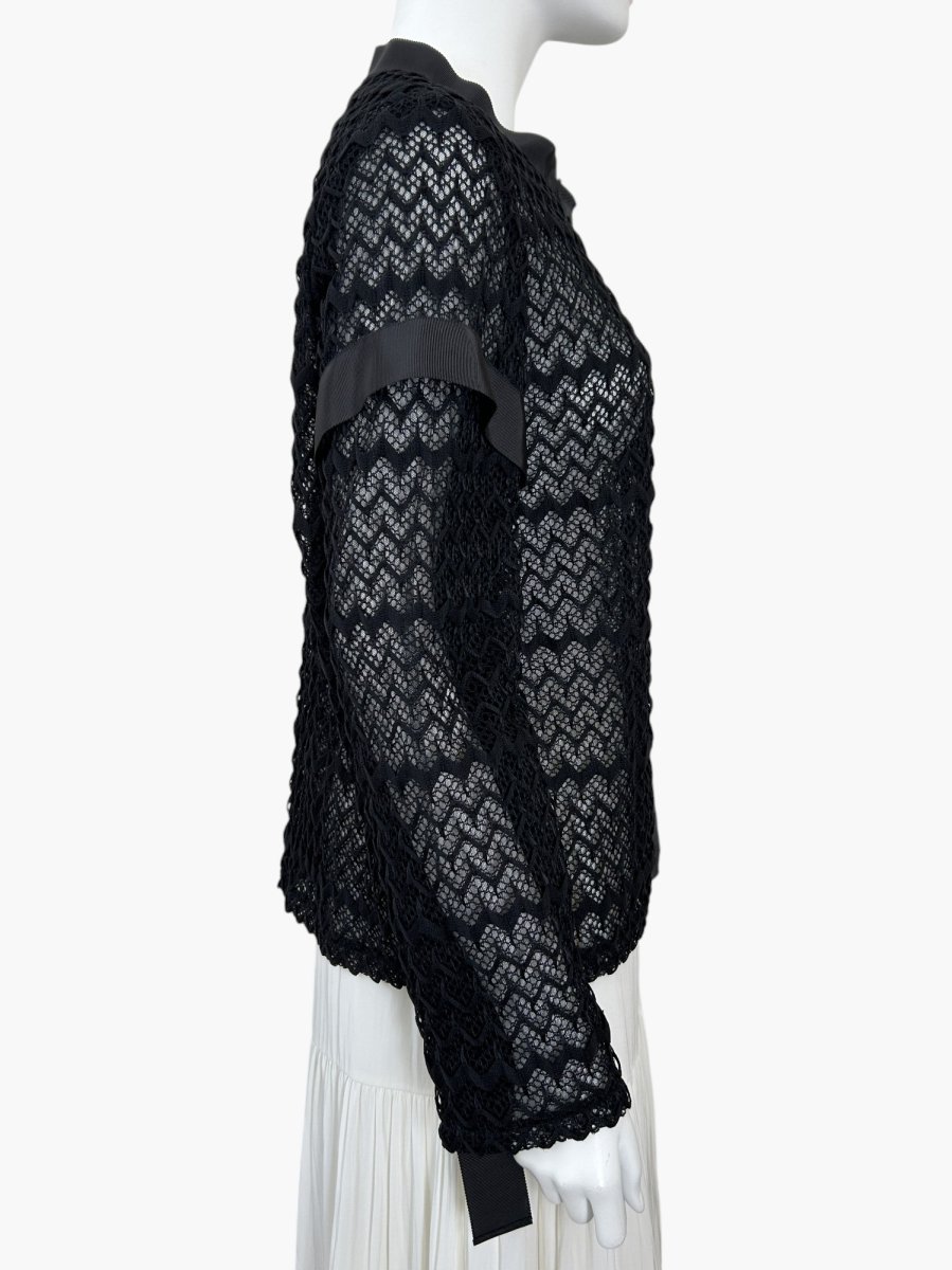 画像11: ZIGZAGレース　ブラウスジャケット  (11)