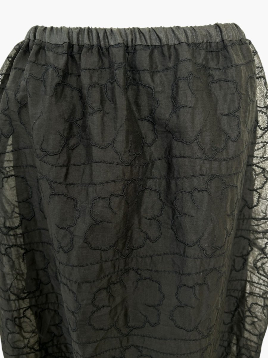 画像12: ラインアップフラワー　コクーンスカート  (12)