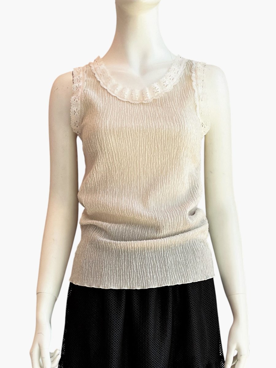 画像5: レースパイピング　タンクトップ  (5)