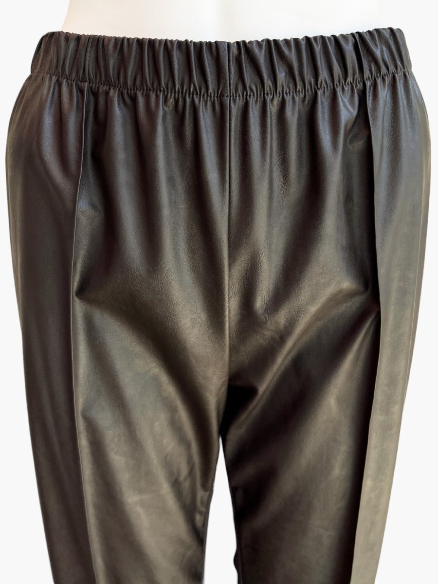 画像10: フェイクレザーパンツ  (10)