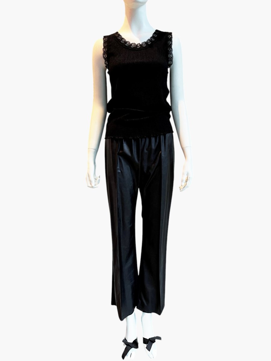 画像6: フェイクレザーパンツ  (6)