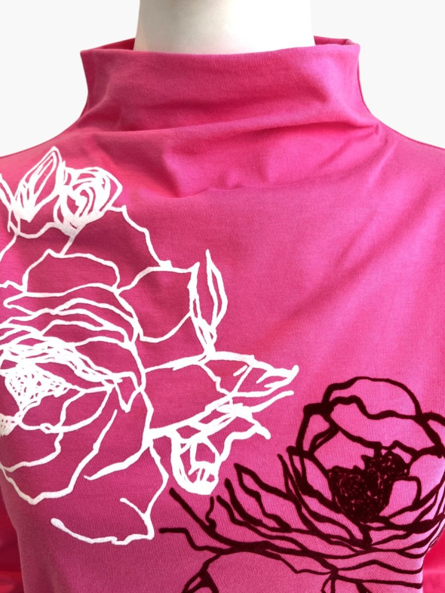 画像2: バイカラーフロッキー　ボトルネック  (2)