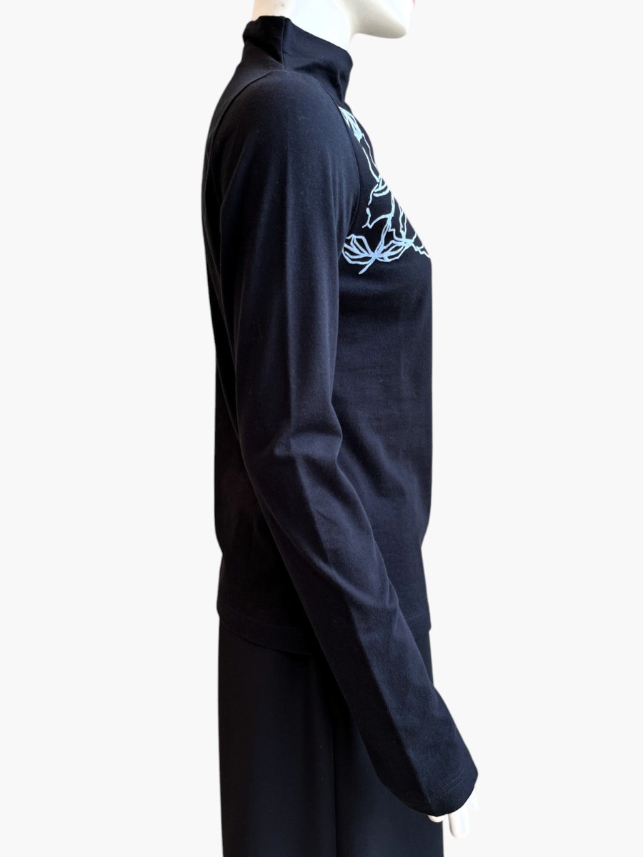 画像4: バイカラーフロッキー　ボトルネック  (4)