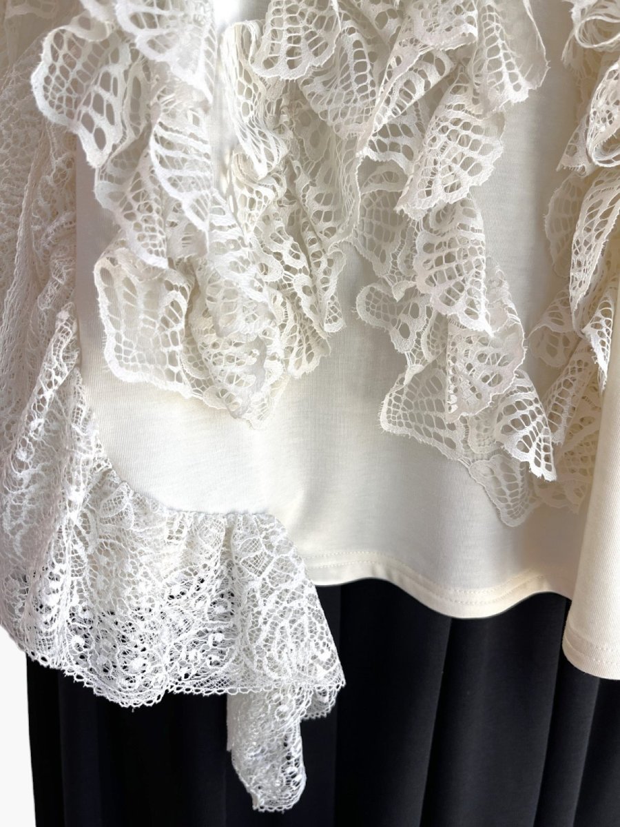 画像7: レース付き チュニック  (7)