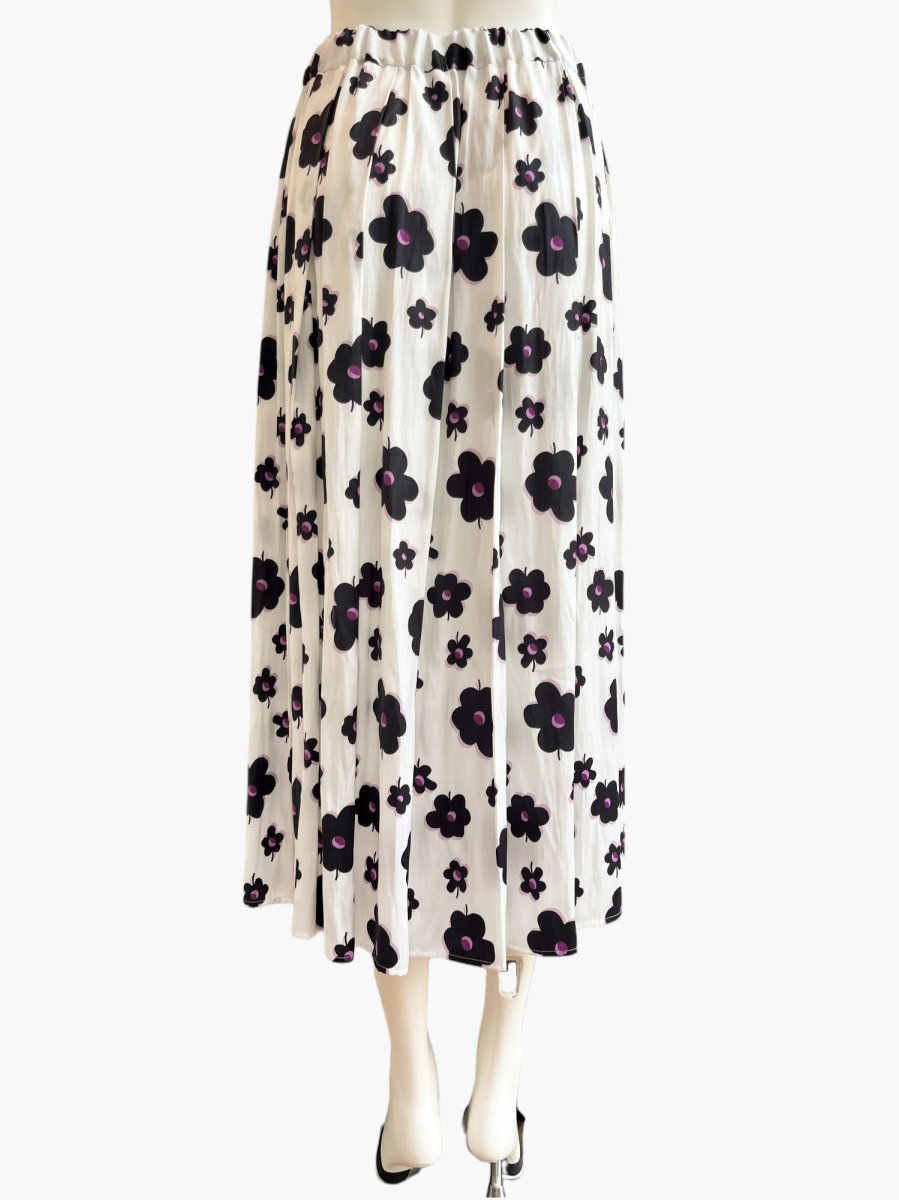 画像7: タイニーフラワープリント　スカート  (7)